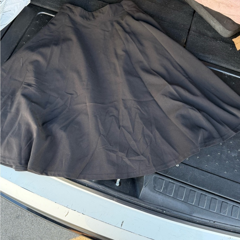 Vintage Elegant Black Women's Skirt